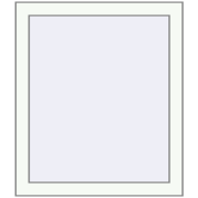 REHAU SYNEGO MD 600x740 мм Білий (RAL 9016) з двох сторін REHAU SYNEGO MD 600x740 мм Білий (RAL 9016) з двох сторін