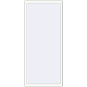 Altest Pony 375 900x2000 мм RAL 9016 Traffic white з двох сторін