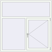 REHAU Brillant-Design 1500x1500 мм