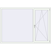 REHAU Euro 60 2050x1460 мм REHAU Euro 60 2050x1460 мм