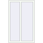 REHAU Euro 70 820x1330 мм