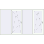 REHAU Euro 60 2900x1700 мм