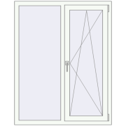 REHAU Euro 60 1050x1400 мм