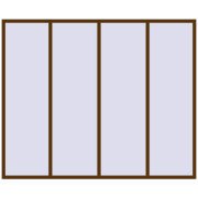 REHAU Euro 70 2800x2300 мм REHAU Euro 70 2800x2300 мм