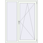 REHAU Euro 60 1150x1500 мм