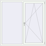 REHAU Euro 70 1600x1600 мм