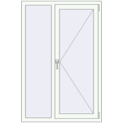 REHAU Euro 70 1000x1500 мм