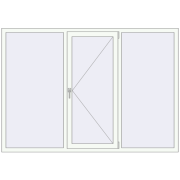 REHAU SYNEGO MD 2100x1470 мм Білий (RAL 9016) з двох сторін