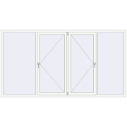 REHAU Euro 60 3000x1600 мм