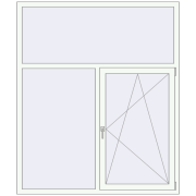 REHAU Brillant-Design 1600x1900 мм