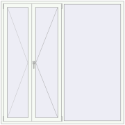 REHAU Brillant-Design 2000x2000 мм