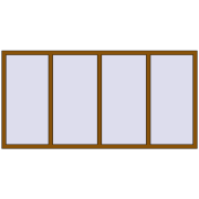 REHAU Euro 70 2400x1200 мм REHAU Euro 70 2400x1200 мм