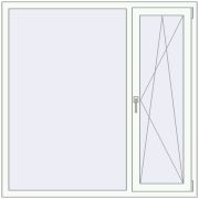 REHAU Euro 70 1450x1450 мм