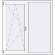 REHAU Euro 60 1270x1430 мм