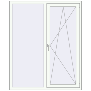 REHAU Euro 60 1300x1600 мм