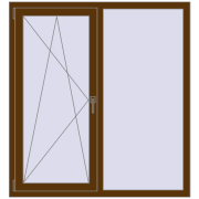 REHAU Euro 60 1300x1400 мм REHAU Euro 60 1300x1400 мм