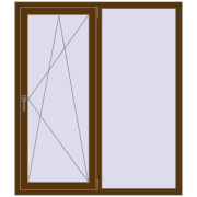 REHAU Euro 70 1300x1500 мм