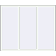 REHAU Euro 60 1750x1450 мм Білий (RAL 9016) з двох сторін