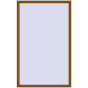 REHAU Euro 60 1210x1930 мм GOLDEN OAK з двох сторін