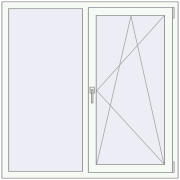 REHAU Euro 60 1300x1300 мм