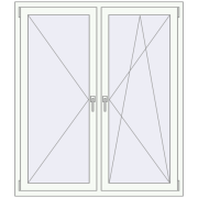 REHAU Euro 70 1300x1500 мм