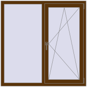 REHAU Euro 60 1300x1300 мм