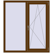 REHAU Euro 60 1200x1350 мм REHAU Euro 60 1200x1350 мм