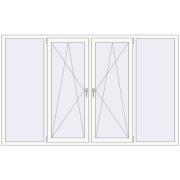 REHAU Euro 60 2400x1500 мм