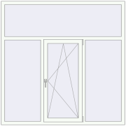 REHAU Euro 70 1800x1800 мм