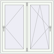 REHAU Euro 60 1200x1200 мм