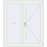 REHAU Euro 70 1300x1500 мм