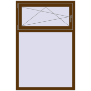 REHAU Euro 60 1000x1500 мм WALNUT з двох сторін REHAU Euro 60 1000x1500 мм WALNUT з двох сторін