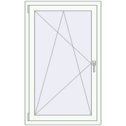 REHAU Euro 70 750x1250 мм