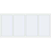 REHAU Euro 60 2400x1120 мм