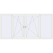 REHAU Euro 70 2900x1400 мм