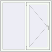 REHAU Euro 60 1200x1200 мм REHAU Euro 60 1200x1200 мм