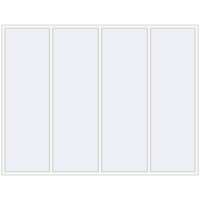 REHAU SYNEGO MD 3150x2400 мм Білий (RAL 9016) з двох сторін REHAU SYNEGO MD 3150x2400 мм Білий (RAL 9016) з двох сторін