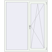 REHAU Euro 70 1350x1600 мм