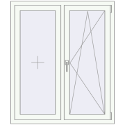 REHAU Euro 60 1100x1300 мм