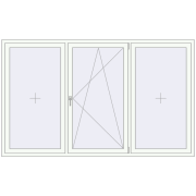 REHAU Euro 60 2450x1490 мм