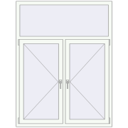 REHAU Euro 60 1300x1700 мм