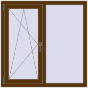 REHAU Euro 60 1100x1100 мм