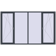 REHAU Euro 60 3000x1800 мм