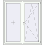 REHAU Euro 60 1300x1500 мм