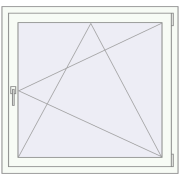 REHAU Euro 70 1095x1010 мм